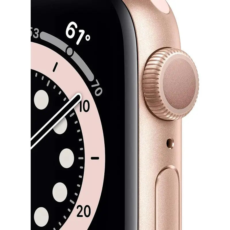 Apple Watch Series 6 Aluminum 40mm A2291 (GPS Only, No Cellular) Gold - Refurbished Good Condition