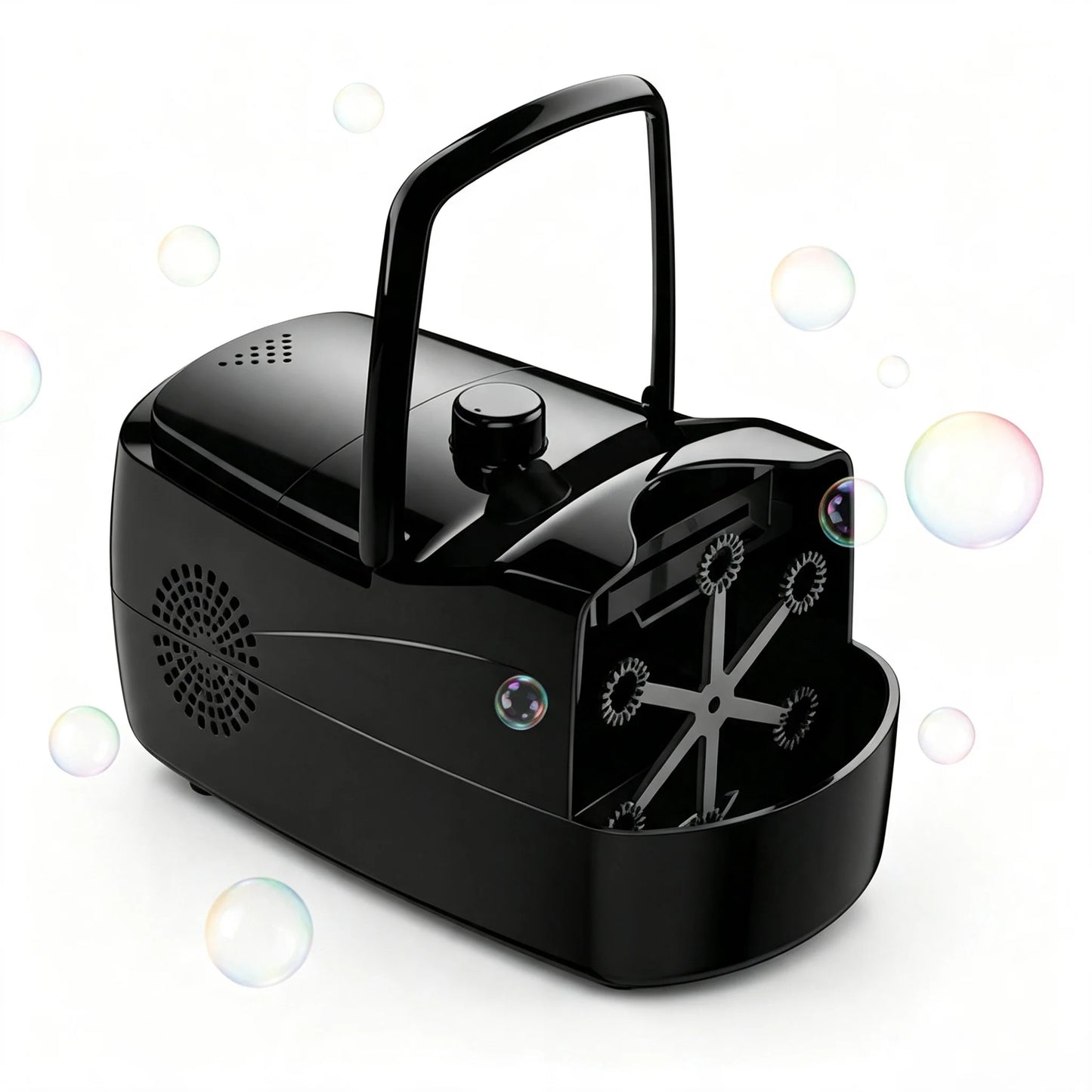 Kids Safe Automatic Bubble Blower Machine Portable Electric Toy