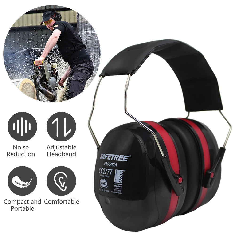 CE Certified Acoustic Foam Hearing Protection Ear Muffs