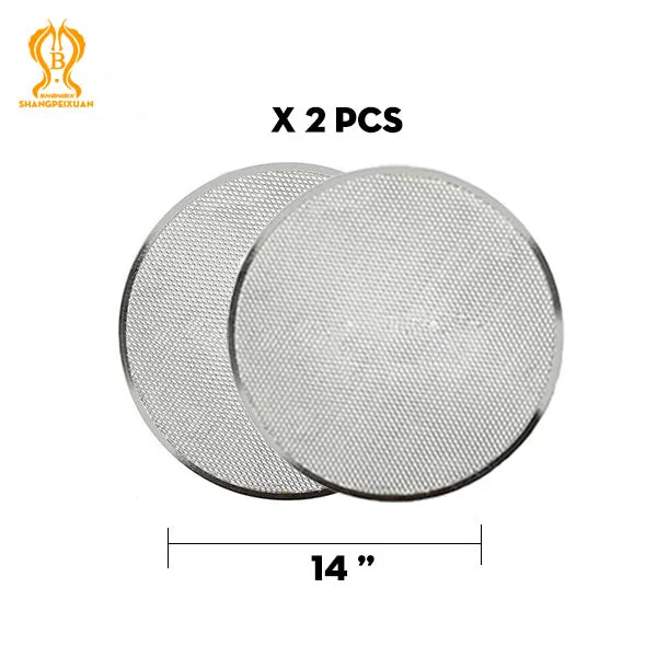 Aluminum Mesh Pizza Pan and Commercial Grade Baking Screen