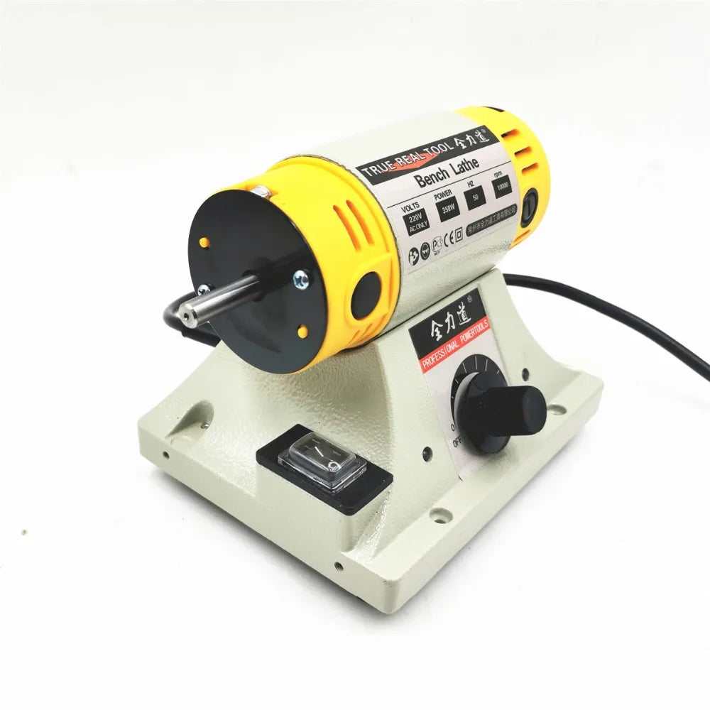 Aziyuhea 350W Bench Polishing Machine For Woodworking And Jewelry