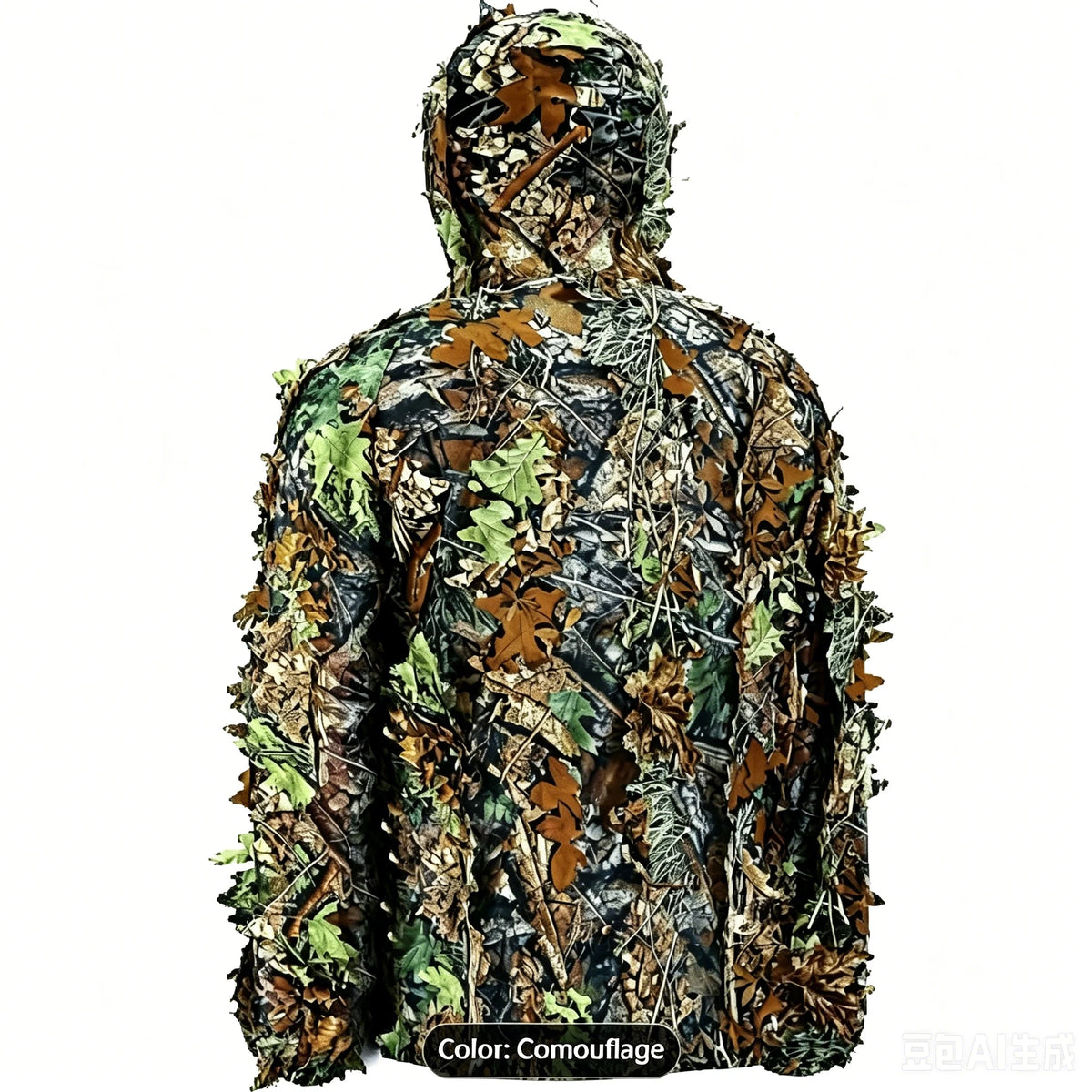 Men's Lightweight 3D Ghillie Hunting Camouflage Suit