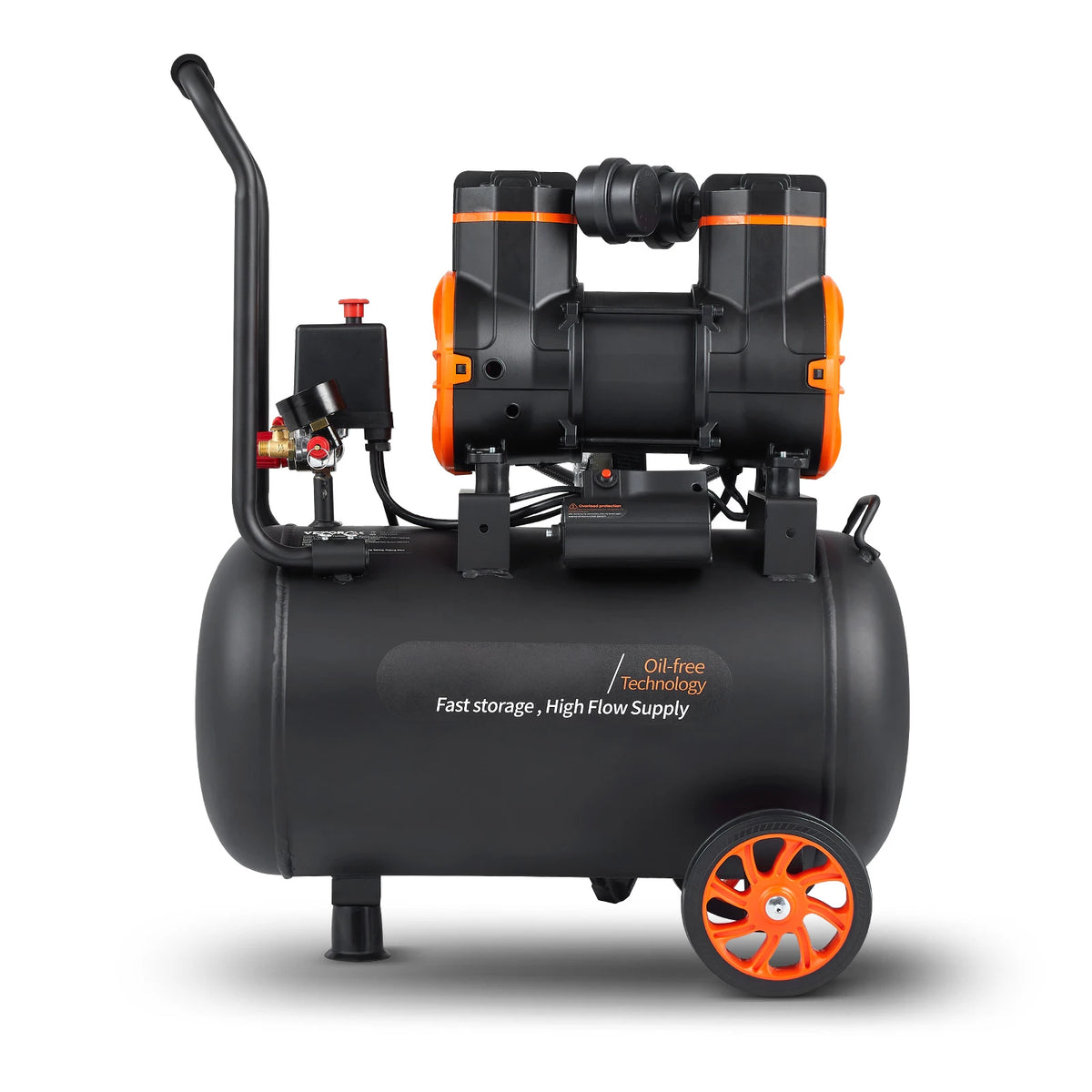 SucceBuy Portable Oil Free Air Compressor For Tire Inflation
