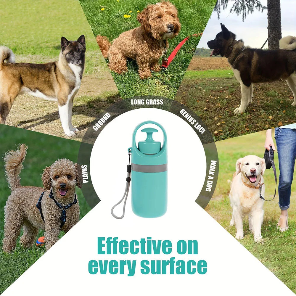 Portable One Hand Dog Pooper Scooper With Bag Dispenser