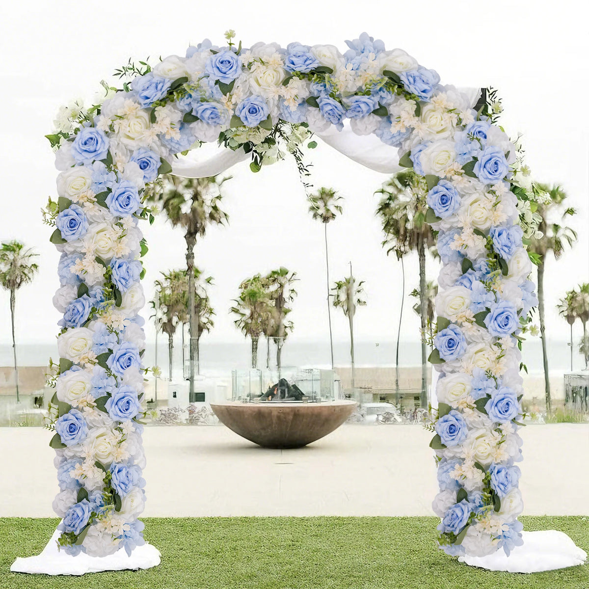 HiMISS Artificial Flower Garland For Wedding Arch And Party Decor