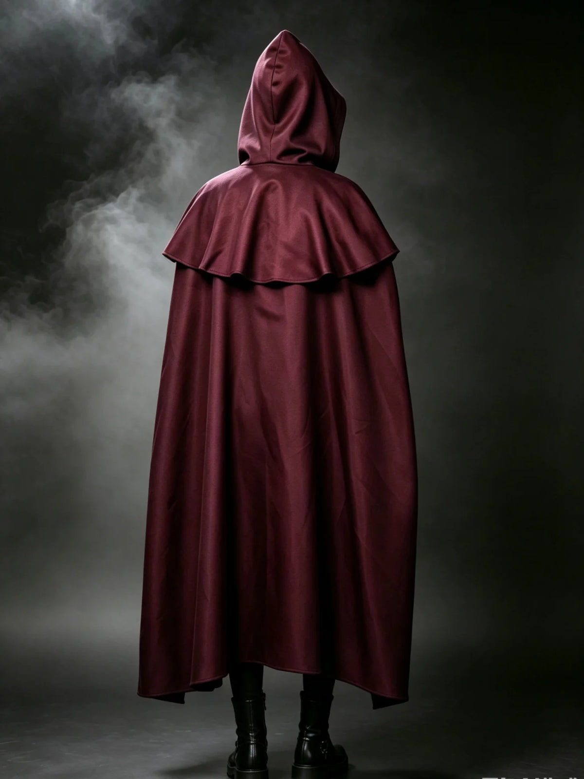 Medieval Hooded Cloak Cape for Ranger Wizard Cosplay Costume