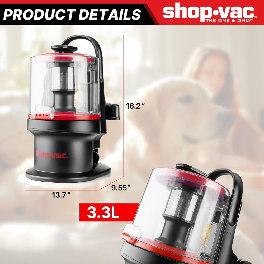 4-in-1 Pet Grooming & Vacuum, Dog Grooming Vacuum for Shedding, Professional Clippers, Brushes