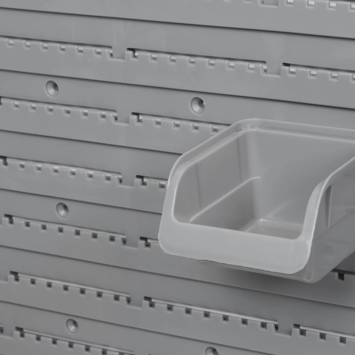 Wall Mounted Pegboard Tool Storage Organizer Rack Kit