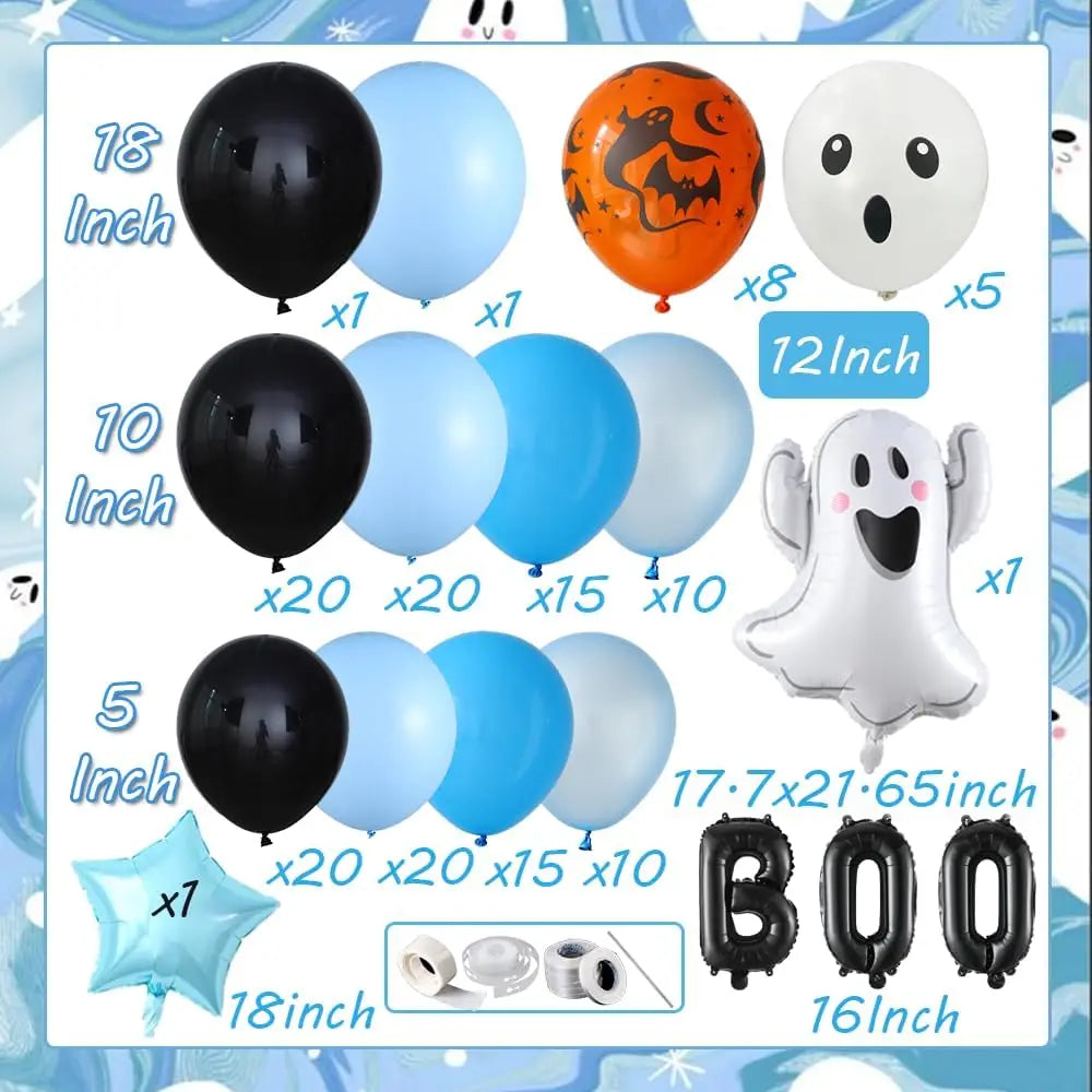 A Little Boo Almost Due Balloon Arch Kit Baby Shower Decor