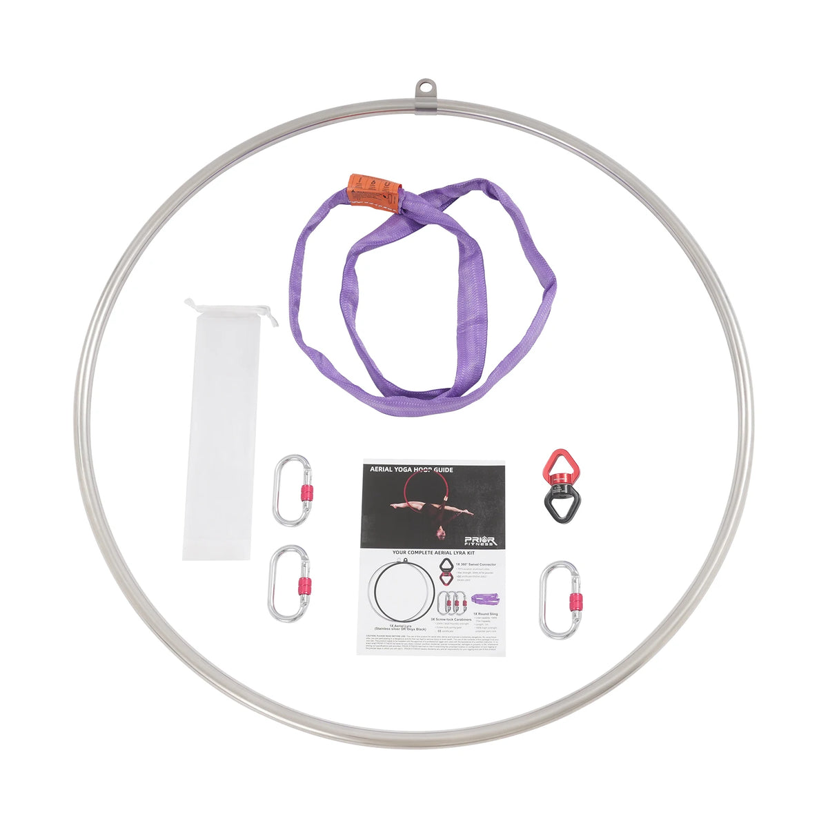 Aerial Hoop Kit With Straps for Dance Yoga and Gymnastics