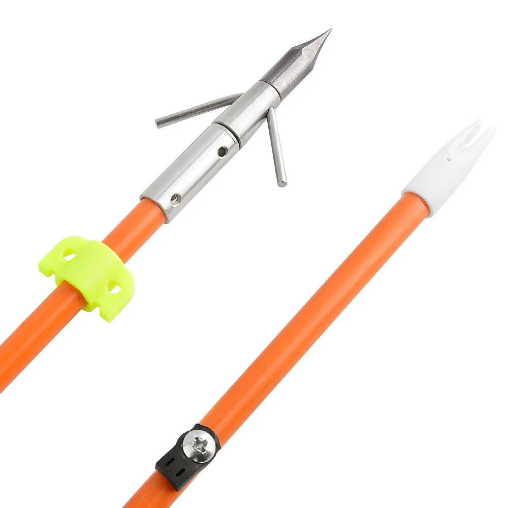 Premium Fiberglass Bowfishing Arrows For Outdoor Hunting
