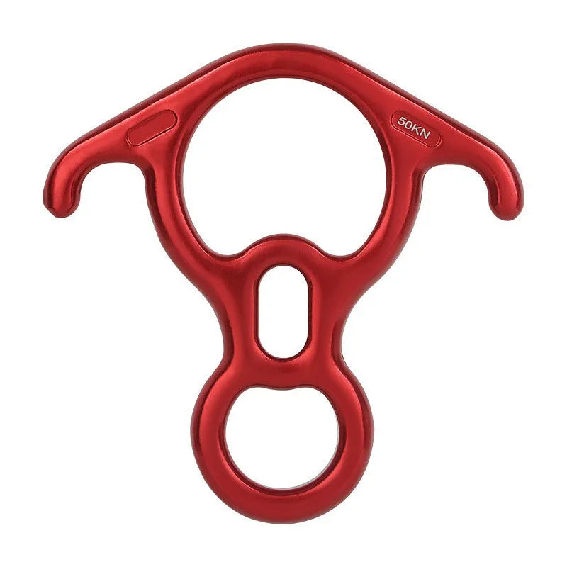 High Strength Aluminum Alloy Figure 8 Descender For Mountaineering Adventures
