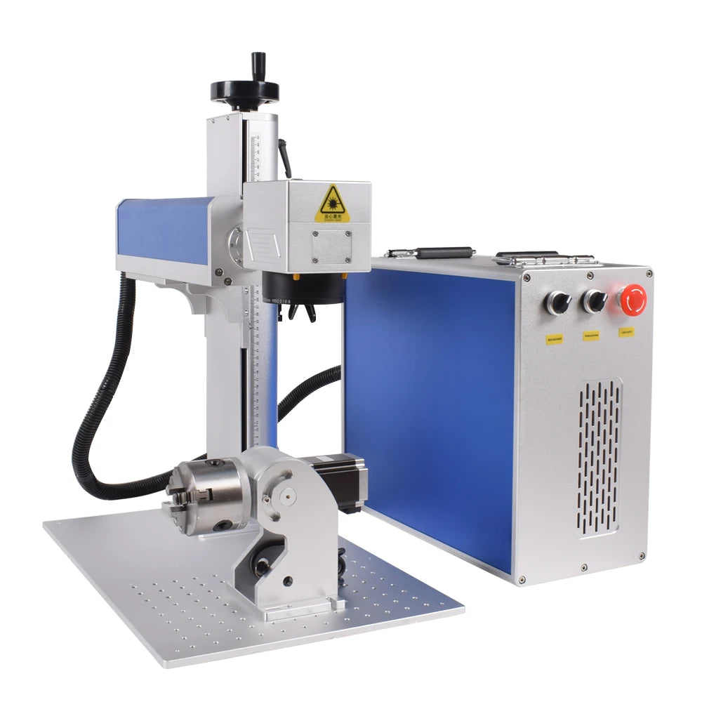 CNCZONE 100W Fiber Laser Marking Machine MOPA Engraver Ezcad3