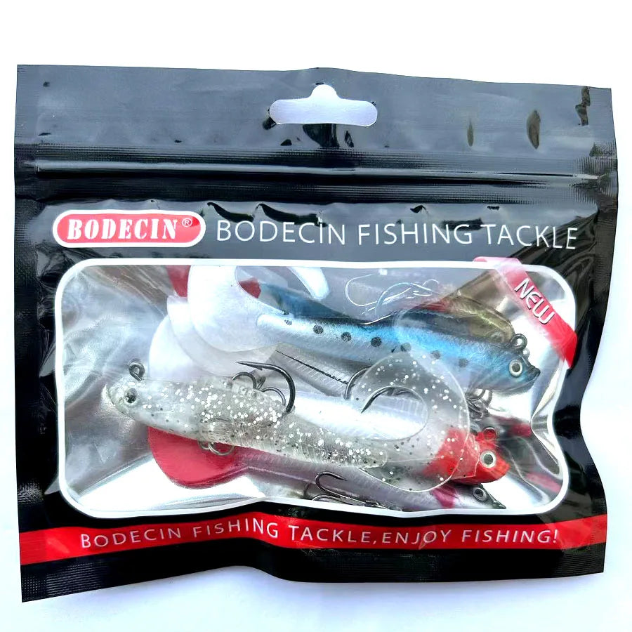 Bodecin Artificial Fishing Lures And Premium Silicone Baits