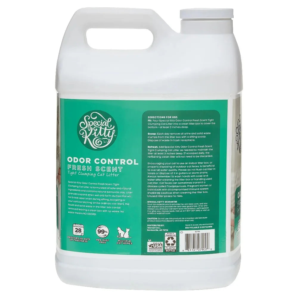 Special Kitty Clumping Cat Litter Fresh Scent Odor Control