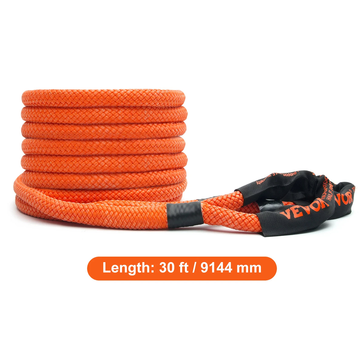 SucceBuy Off Road Nylon Recovery Tow Rope for Jeep Truck