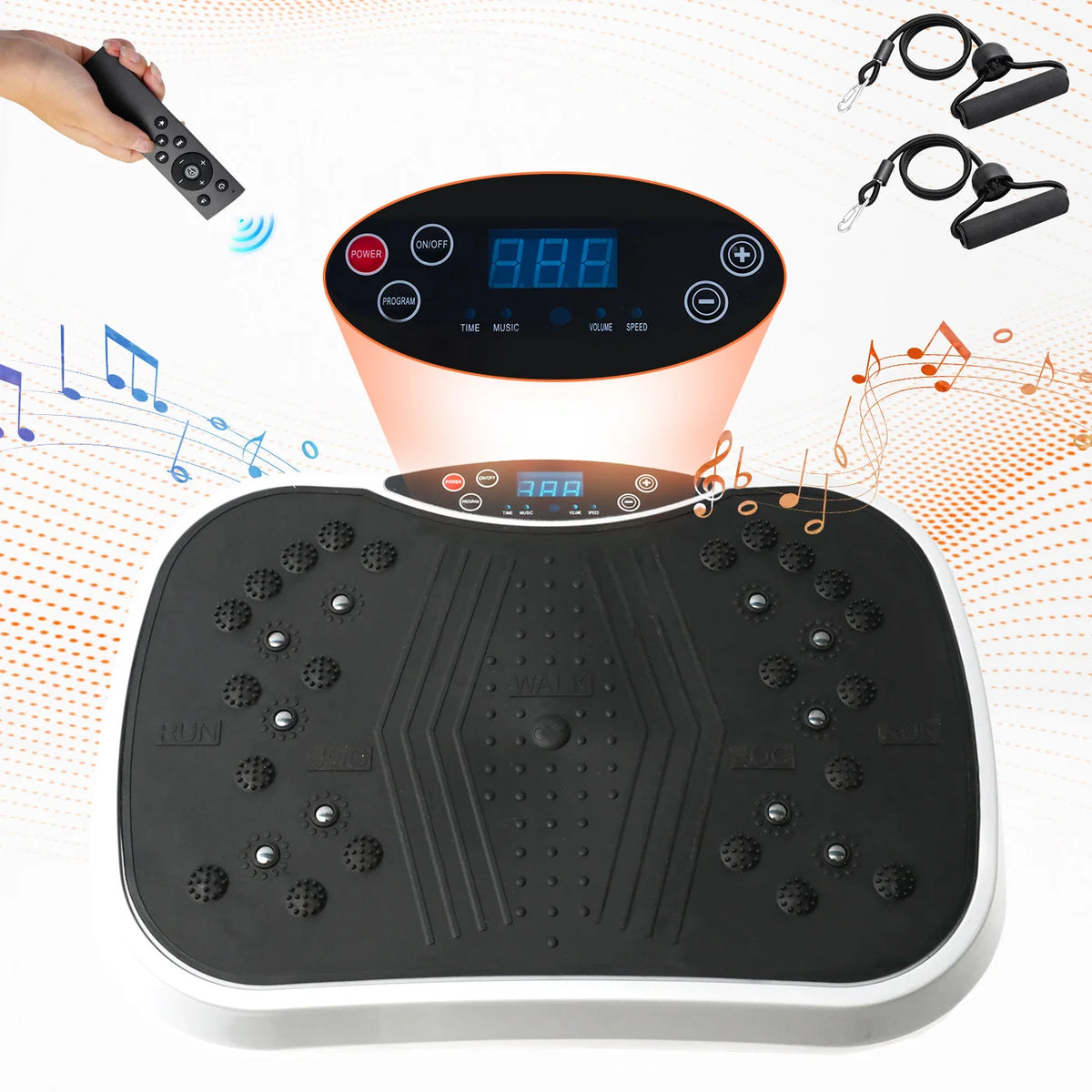 Full Body Vibration Plate Exercise Machine With Remote Control