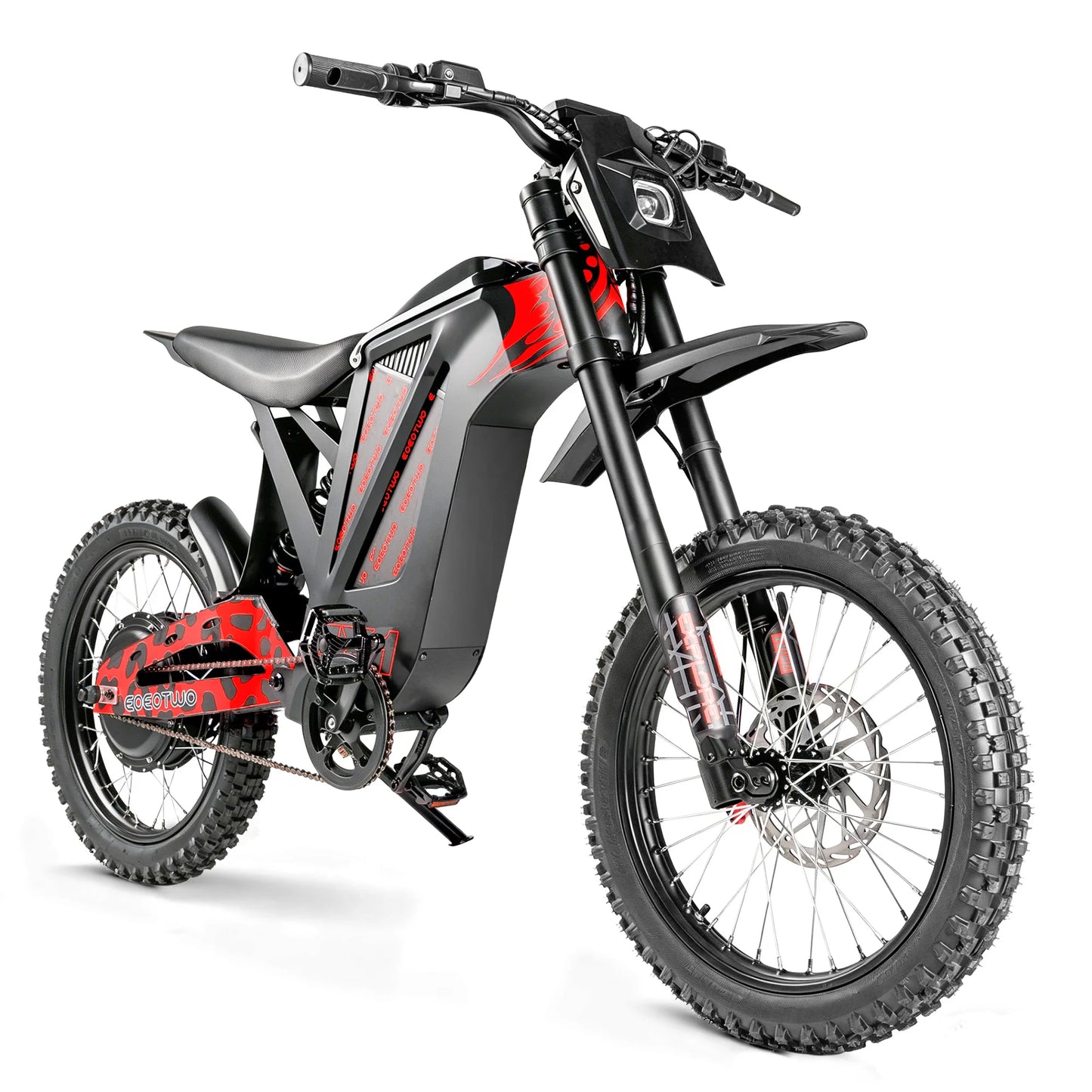 Electric Dirt Bike, 3000W 40MPH Electric-Motorcycle with 48V25AH Battery Ebike, Hydraulic Brakes & Full Suspensions Mountain Off-Road E Dirt Bike,for Teens & Adults