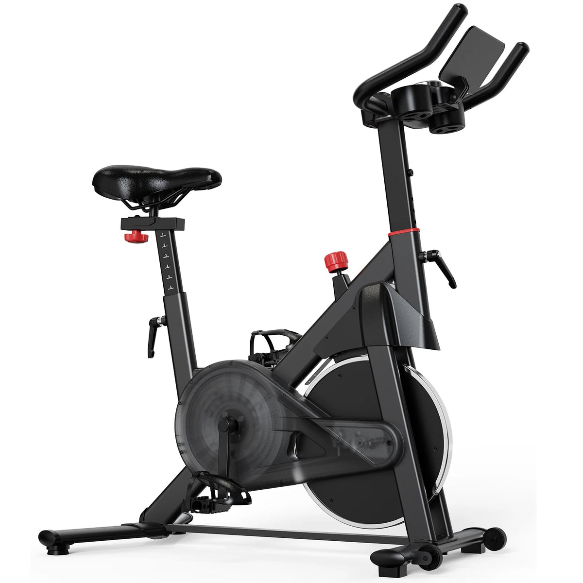 LACUFFY Magnetic Resistance Exercise Bike for Home Workouts