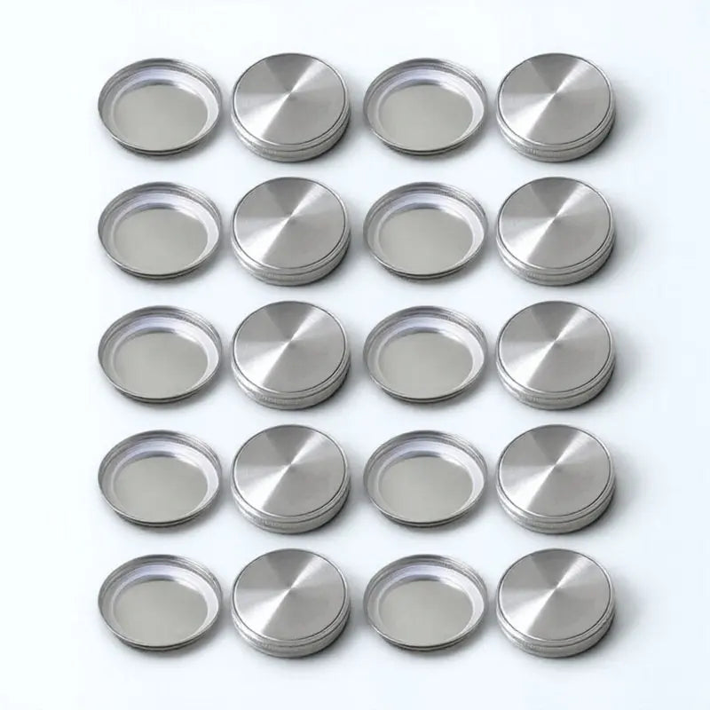 Reusable Leak Proof Tinplate Mason Jar Replacement Lids