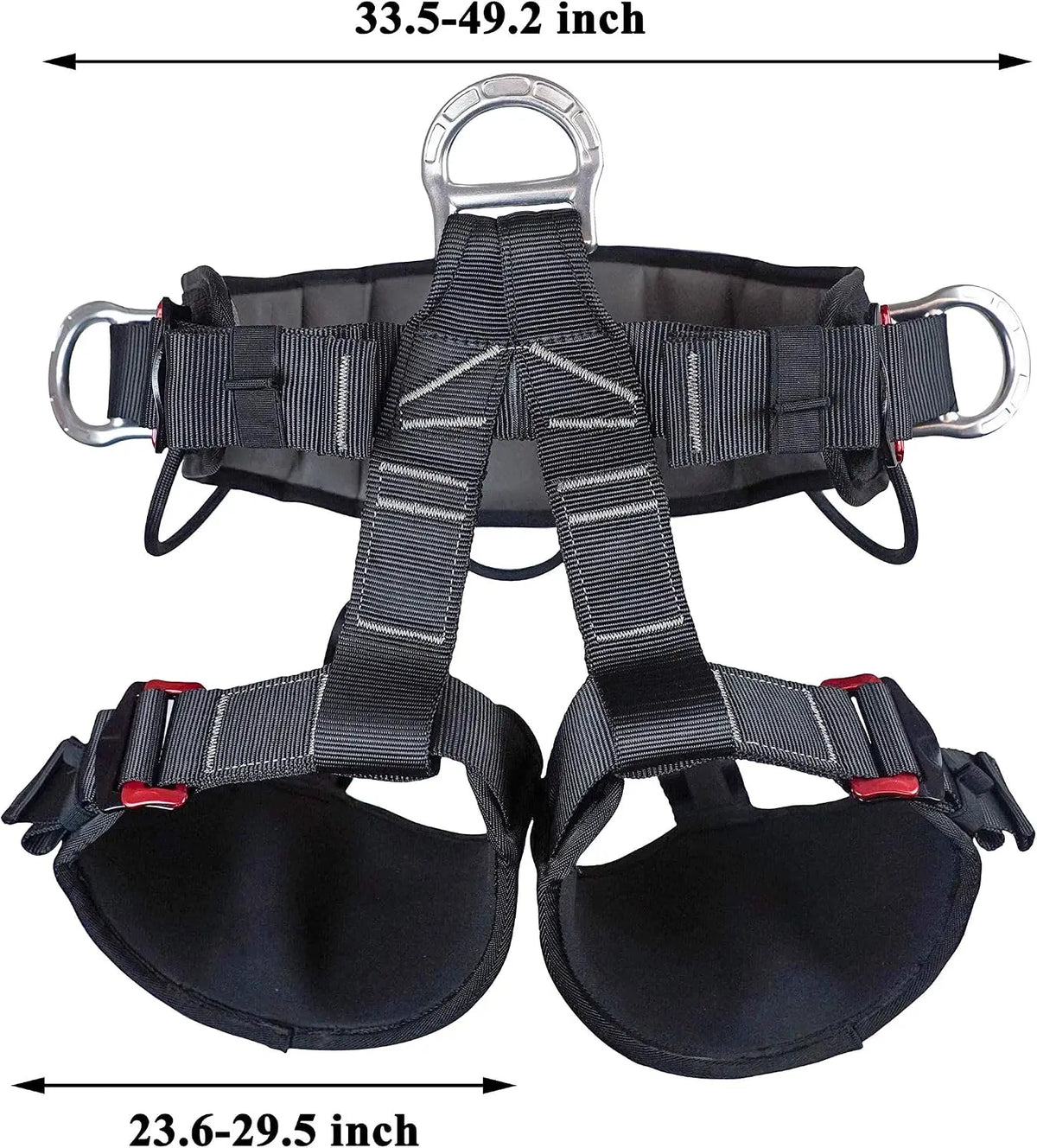 Professional Adjustable Safety Harness For Rock Climbing And Rescue