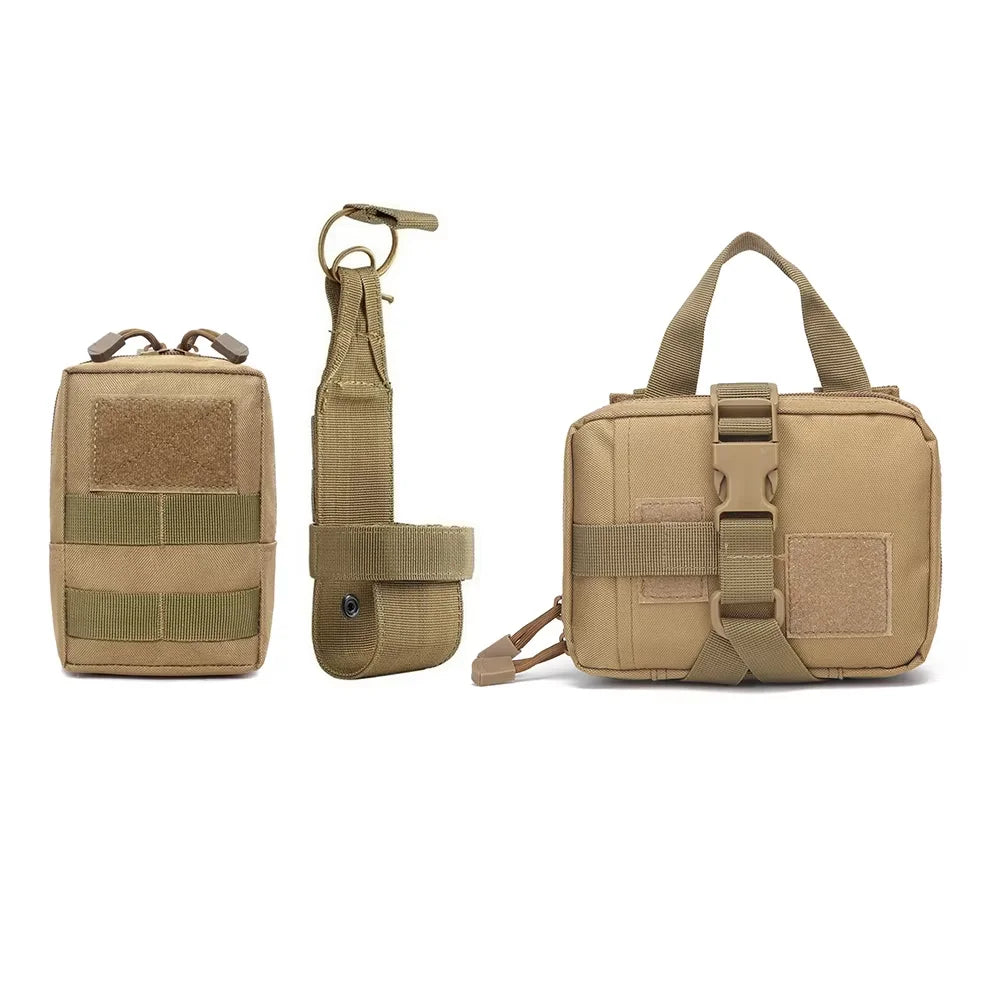 Petavel Tactical Dog Molle Bag Set Harness And Training Accessories