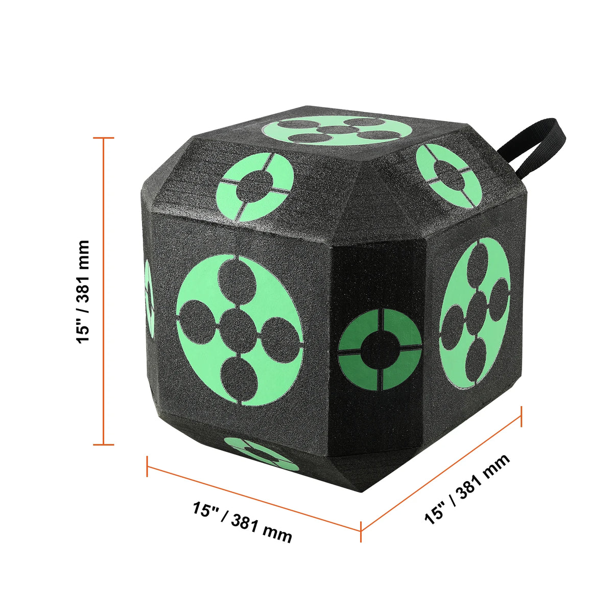 Outdoor Portable Archery Target With Handle For Easy Arrow Removal