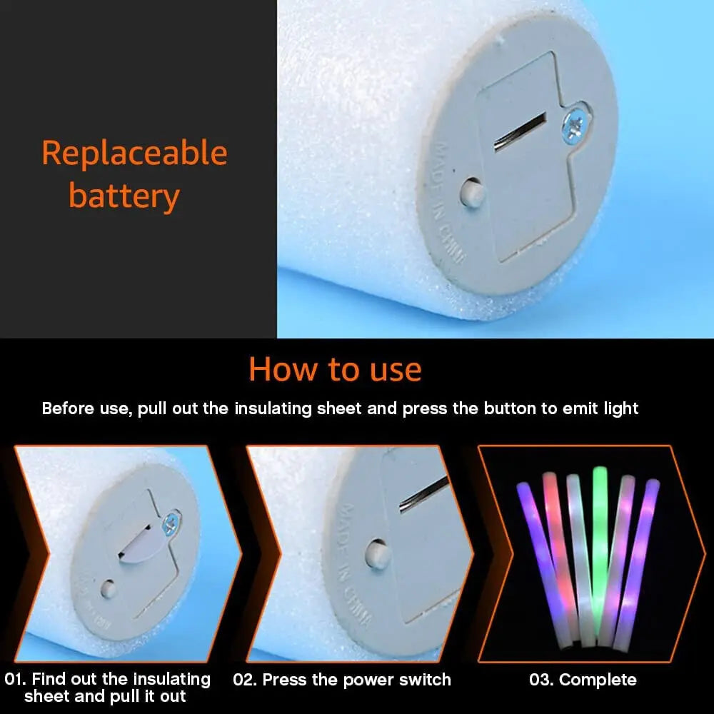 Premium Led Glow Sticks For Birthday Parties And Weddings