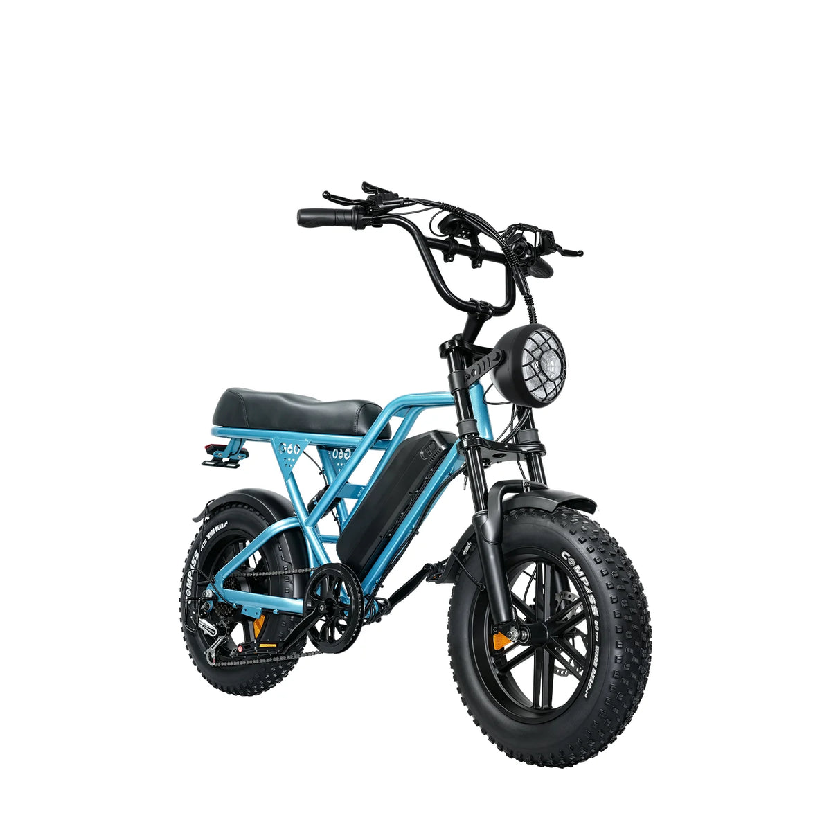 OBX G60 Fat Tire Off Road Electric Bike Removable Battery