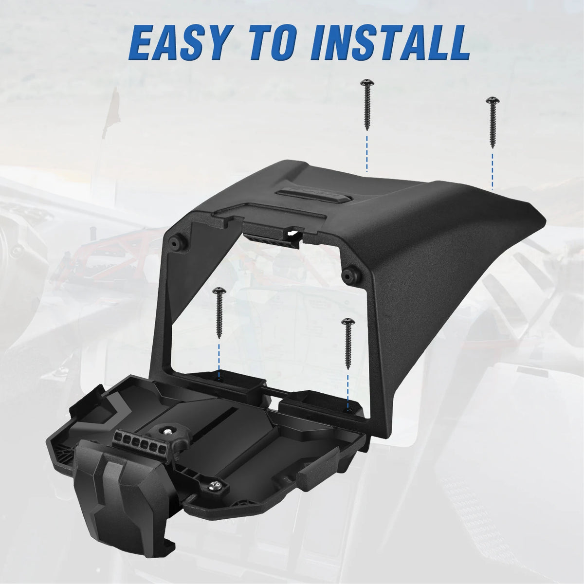 Frokom X3 Electronic Device Tablet Phone Holder with 1 Gal Storage Box Fit for Can Am Maverick X3 All Models Tablet Holder Mount