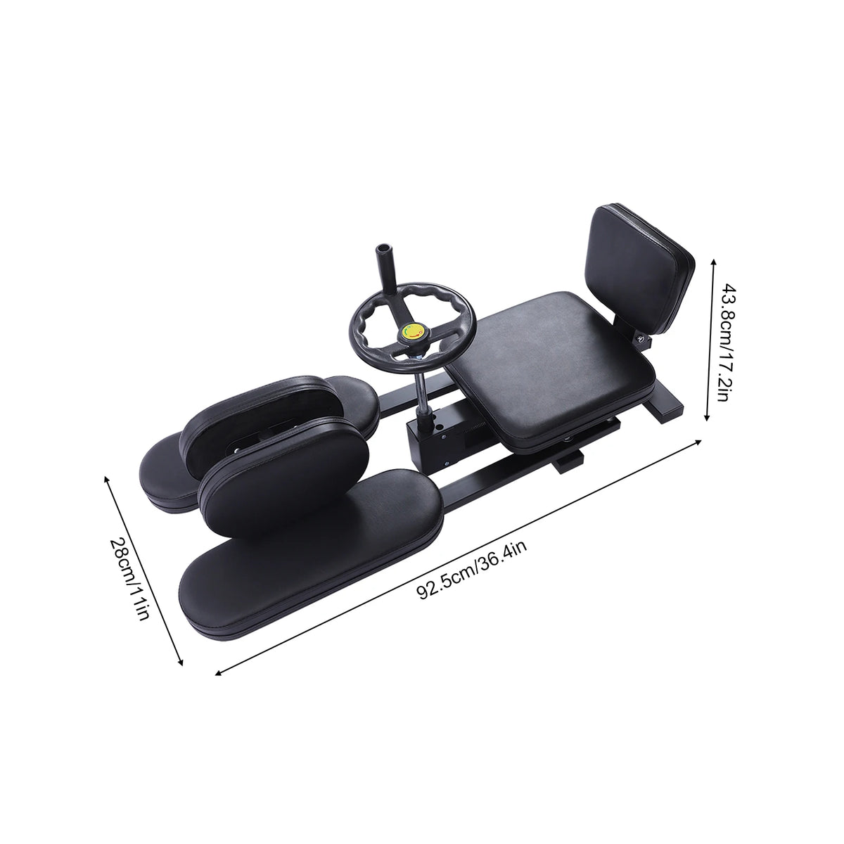 Adjustable Horizontal Leg Stretcher Equipment For Flexibility Training