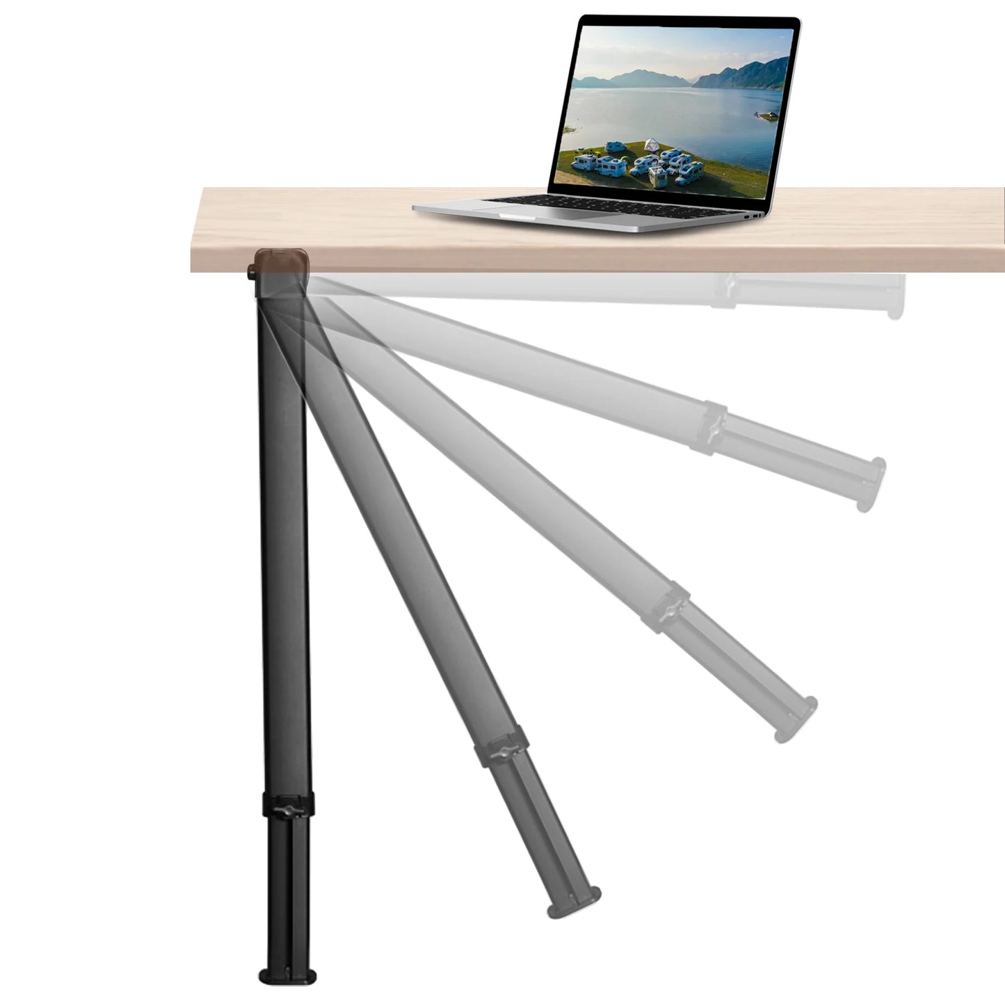 HWHongRV Folding Telescoping Height Adjustable RV Table Support