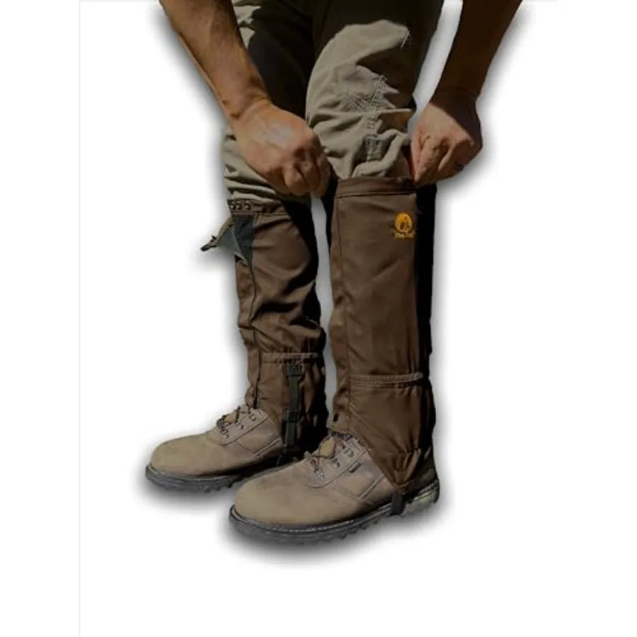 Adjustable Hiking Leg Gaiters for Hunting, Trekking, and Outdoor Protection