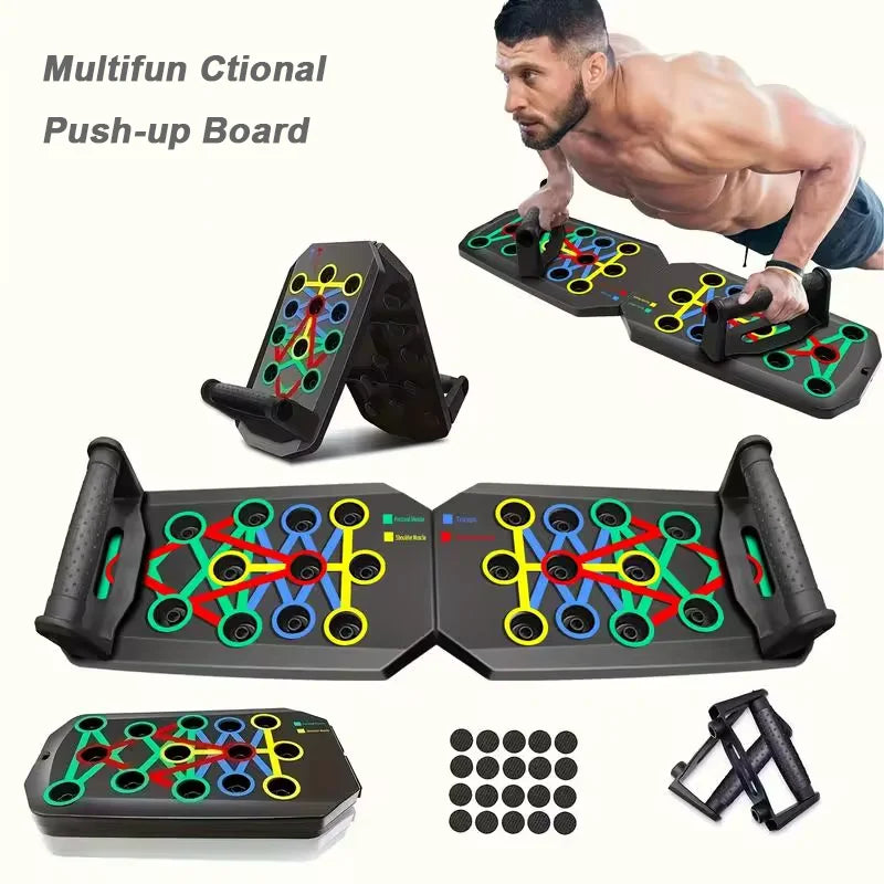 Multifunctional Push Up Board for Home Strength Training Workouts