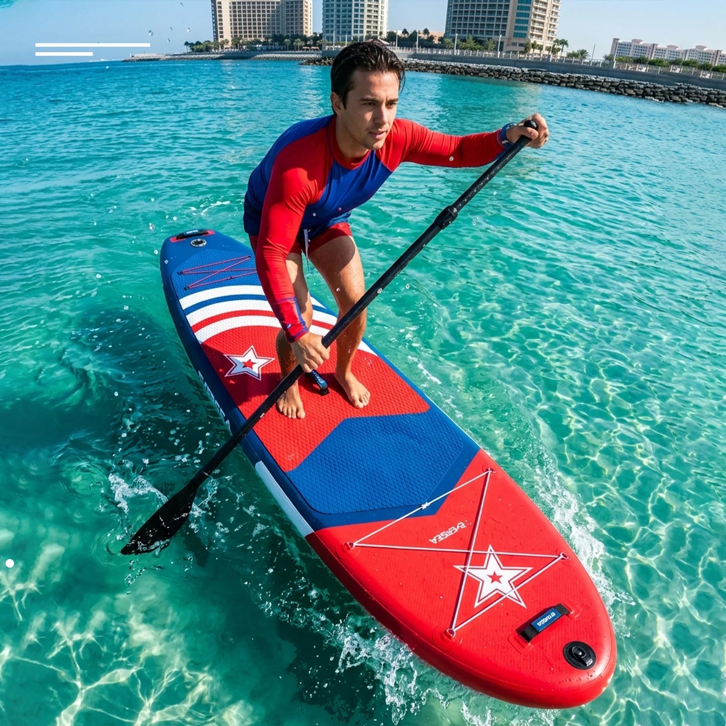 Eggory Inflatable Stand Up Paddle Board With Accessories Yoga