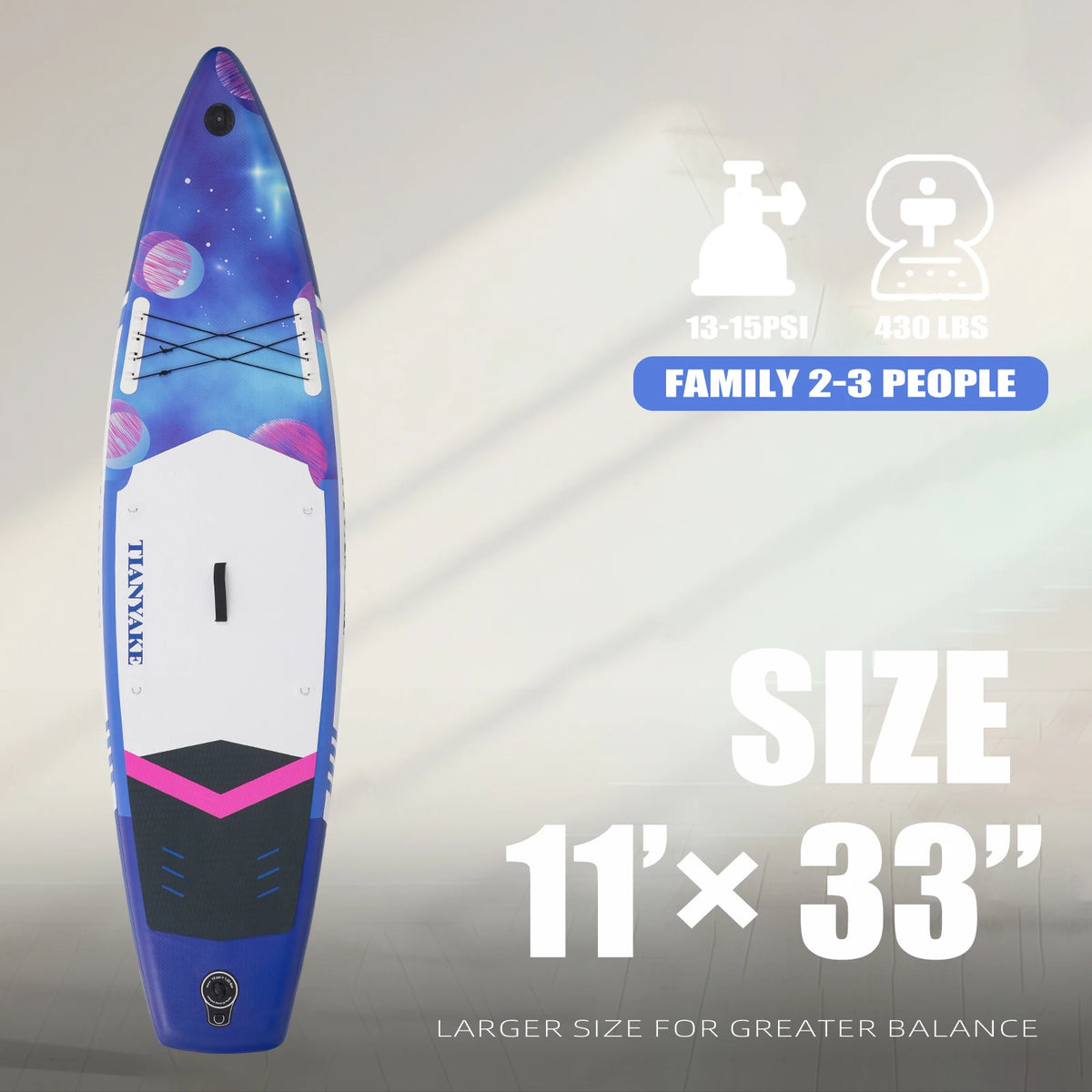 Eggory Inflatable Stand Up Paddle Board With Full Accessory Set