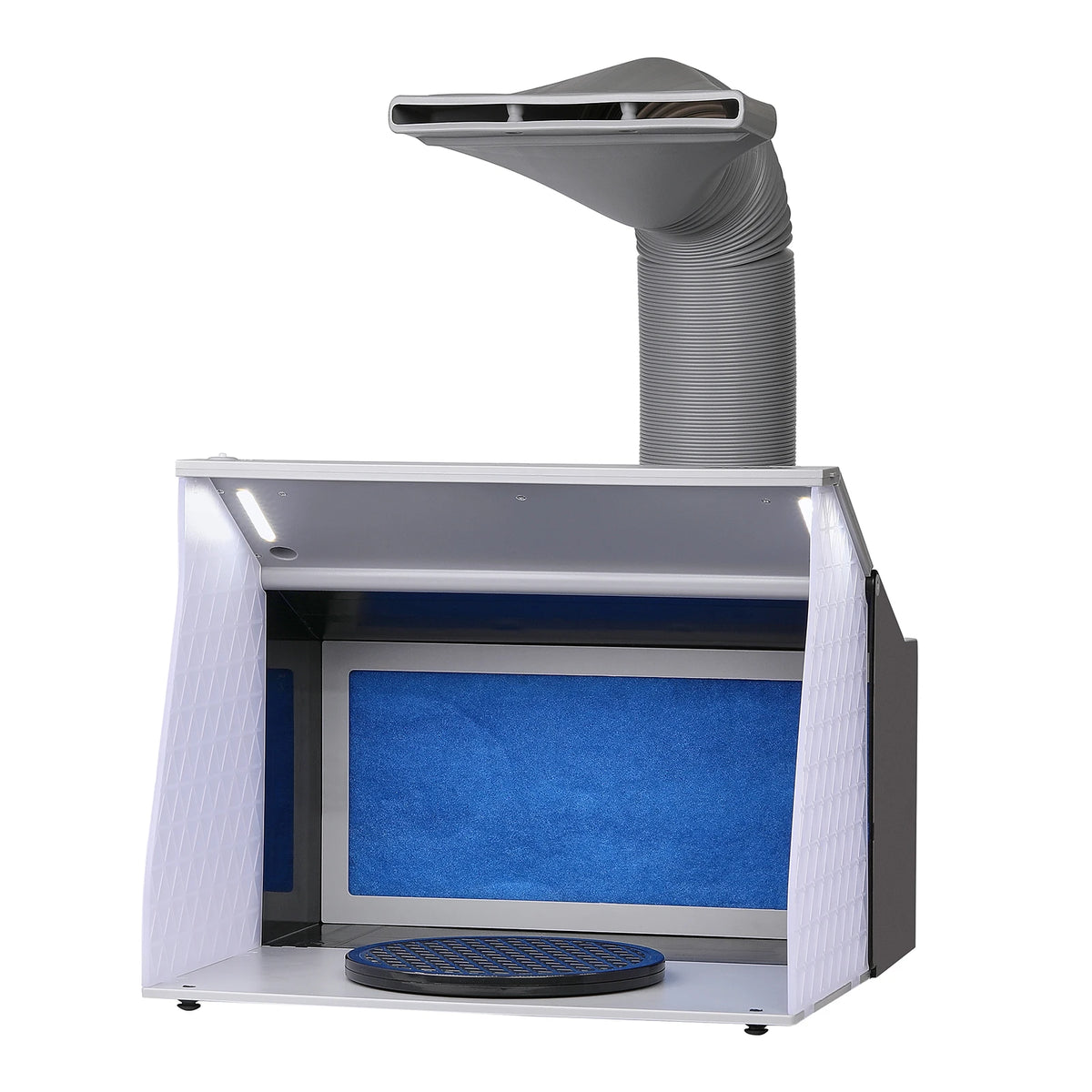SucceBuy Portable Airbrush Spray Booth Kit Featuring Dual Exhaust Fans