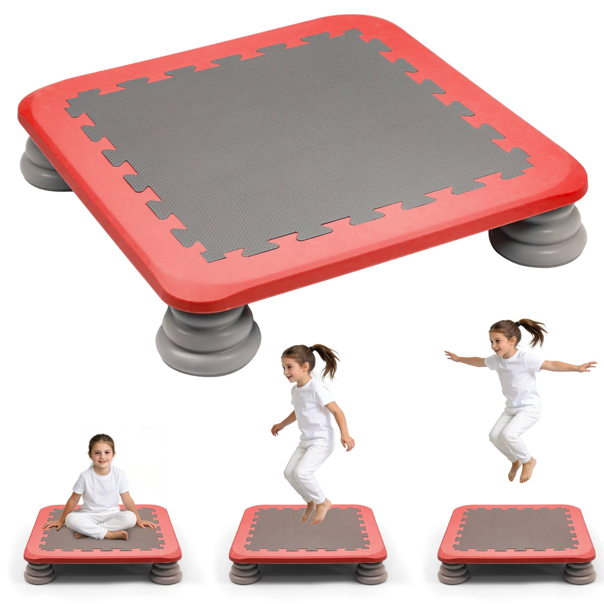 Kids Mini Trampoline for Indoor and Outdoor Balance Training