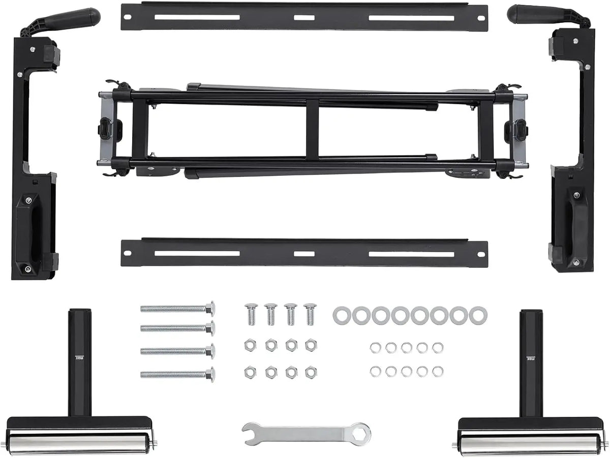 HiMISS Adjustable Folding Miter Saw Stand With Quick Release Brackets