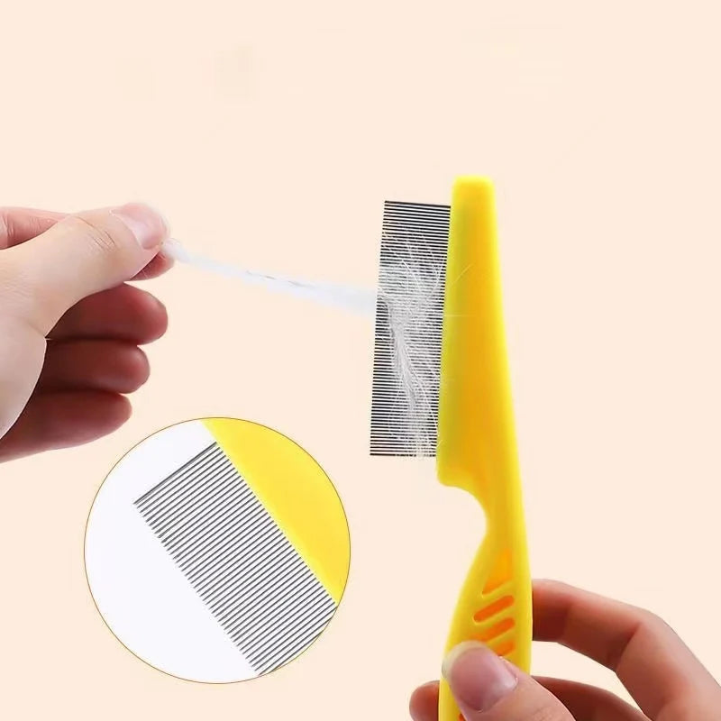 Stainless Steel Flea Comb for Dogs and Cats Grooming