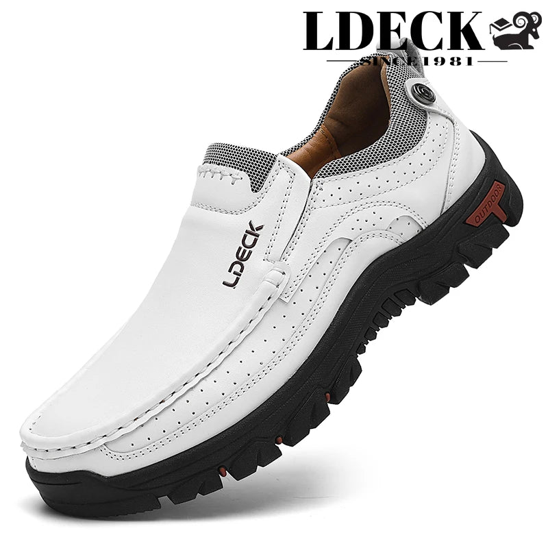 Men's Lightweight Slip On Casual Loafers With Non Slip Sole