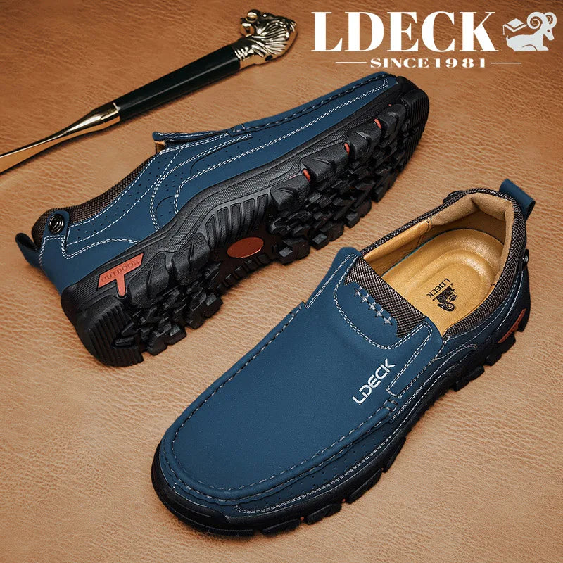 Men's Lightweight Slip On Casual Loafers With Non Slip Sole