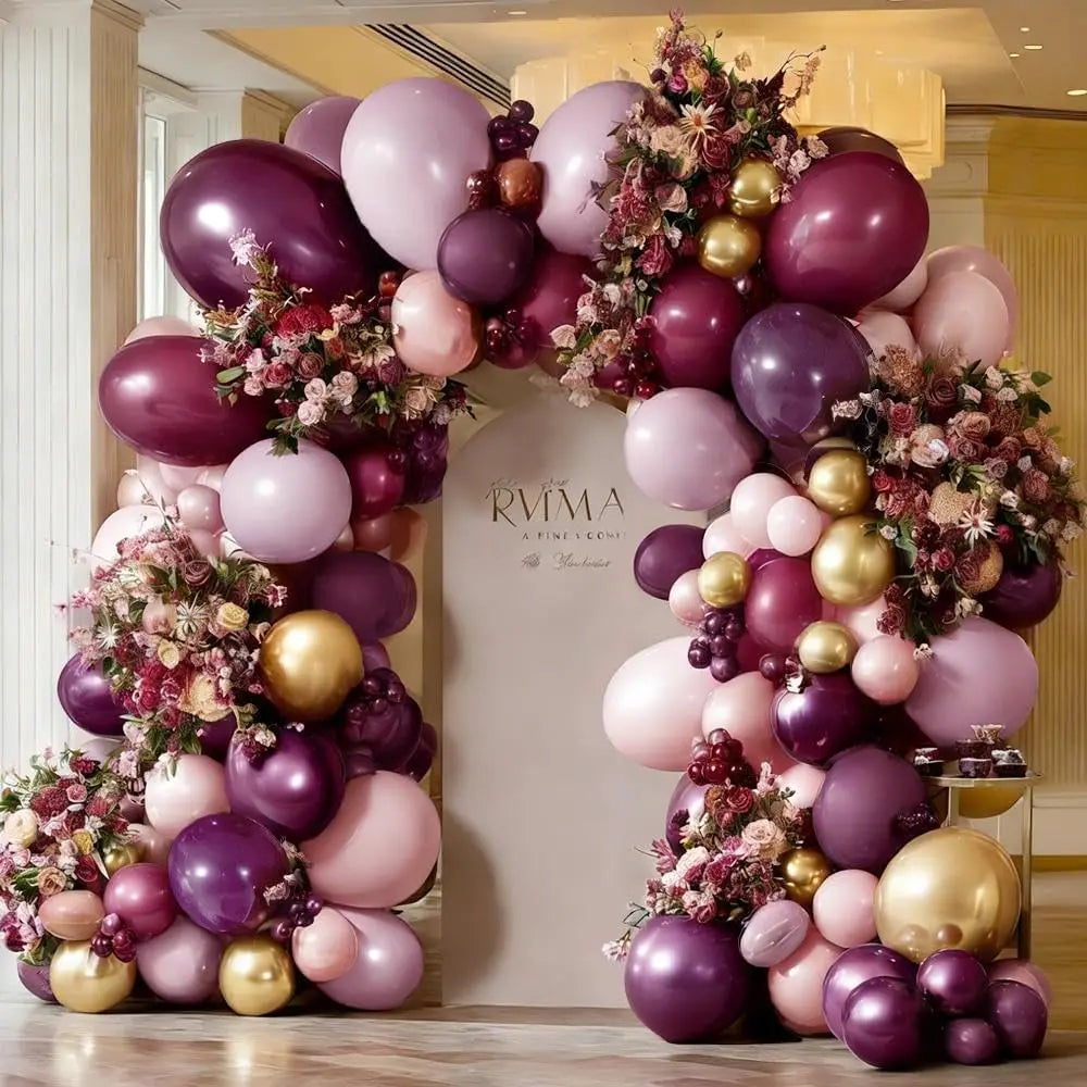 Premium Halloween Latex Balloon Arch Garland Party Kit