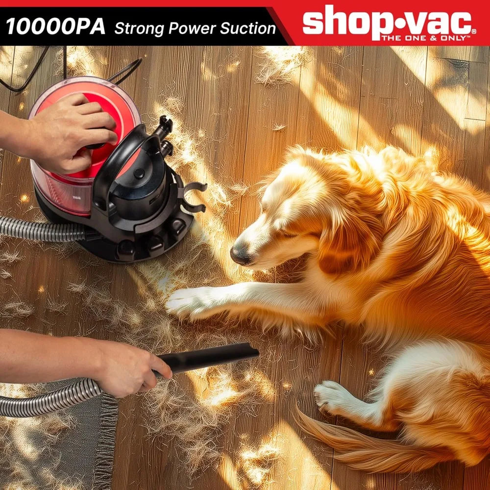 4-in-1 Pet Grooming & Vacuum, Dog Grooming Vacuum for Shedding, Professional Clippers, Brushes