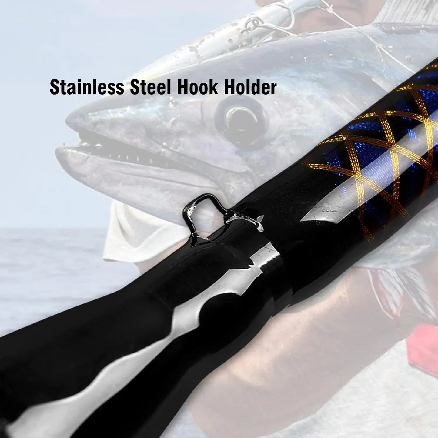 Graphite Saltwater Offshore Spinning Fishing Rod For Boat