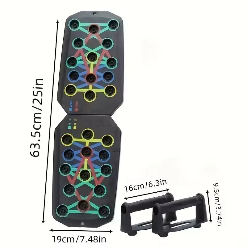 Multifunctional Push Up Board for Home Strength Training Workouts