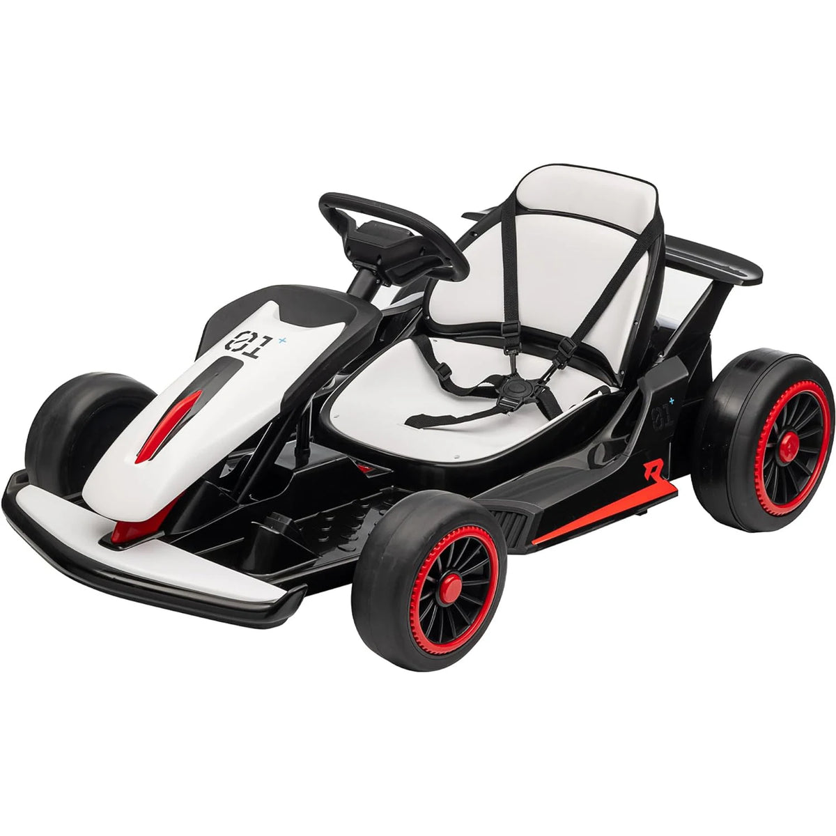 24V Electric Drift Go Kart For Kids With Dual Motor