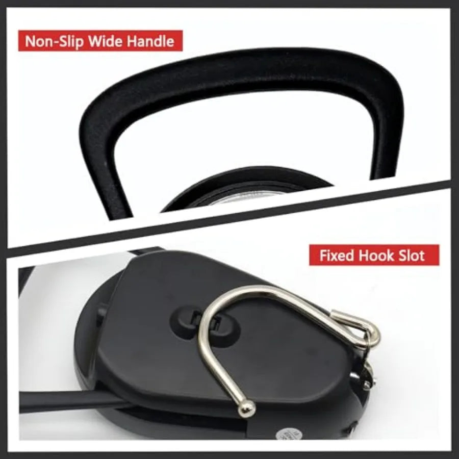 Portable Mechanical Luggage Weight Scale With Hook For Travel