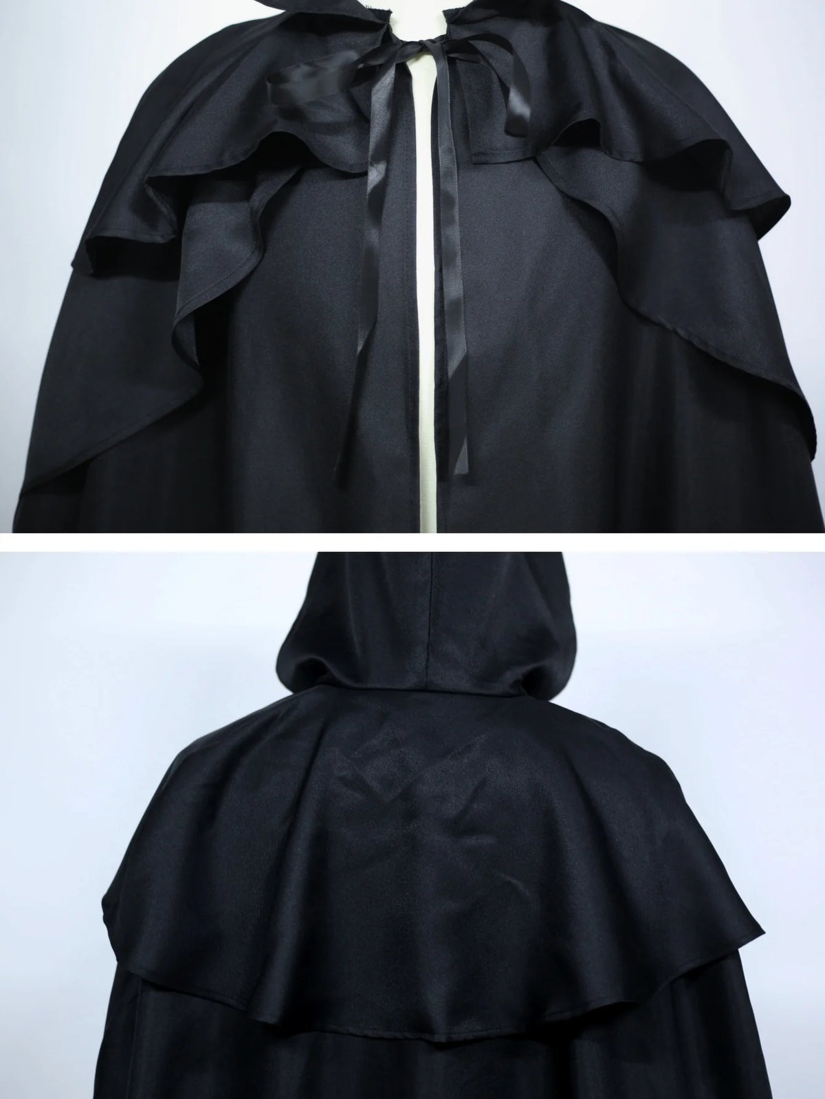 Medieval Hooded Cloak Cape for Ranger Wizard Cosplay Costume