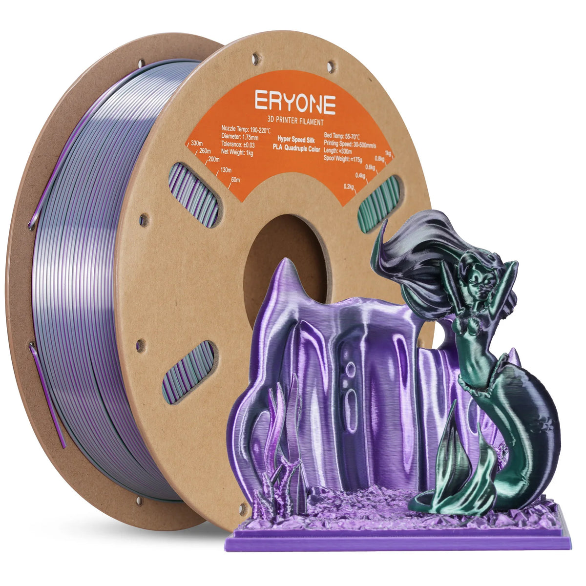 Eryone Hyper Speed PLA Filament For 3D Printing Machines